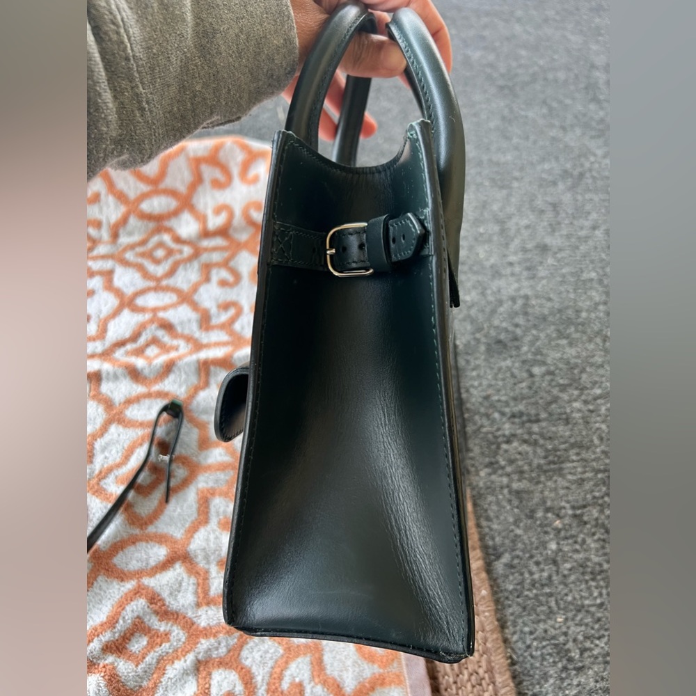 Balenciaga Dark Green Padlock Bag - Picture 9 of 10
